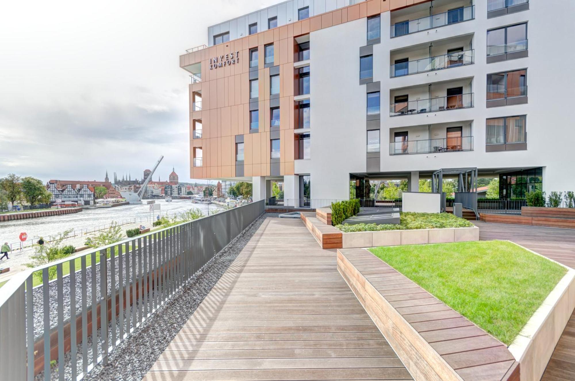 Brabank Riverside - Sauna, Business & Gym By Downtown Apartments Gdansk Luaran gambar